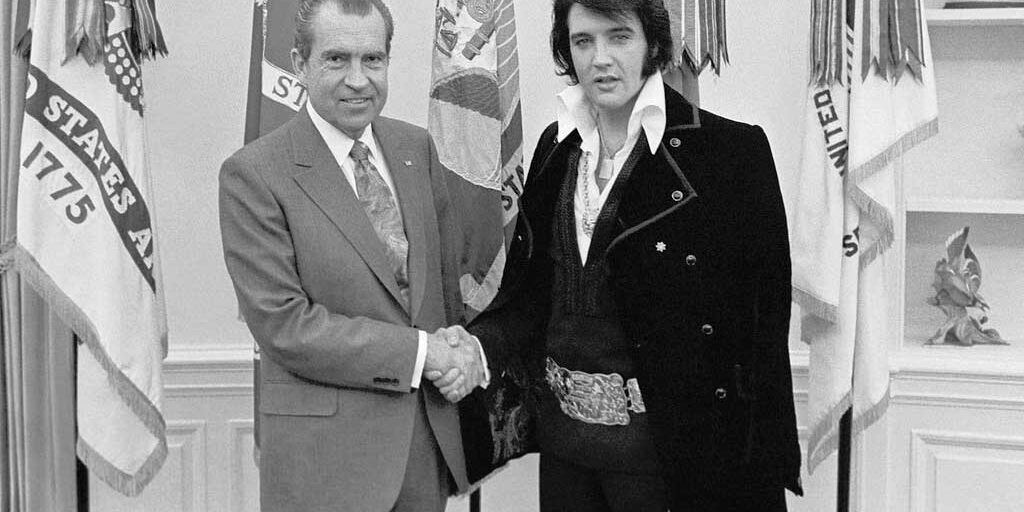 Nixon Meets The King